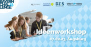 Ideenworkshop für gründungsinteressierte Schüler:innen im Augsburger Gründerzentrum DZ.S